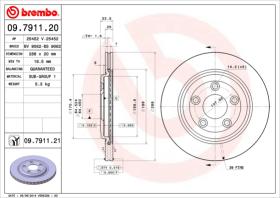 BREMBO 09791120 - DISCO DE FRENO