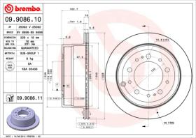 BREMBO 09908611 - DISCO DE FRENO