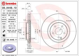 BREMBO 09A44811 - DISCO DE FRENO