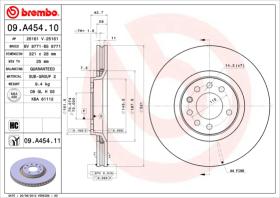 BREMBO 09A45411 - DISCO DE FRENO