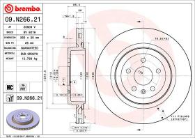 BREMBO 09N26621 - DISCO DE FRENO
