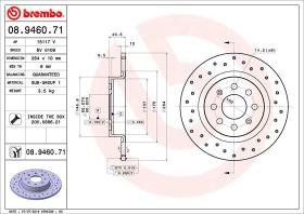 BREMBO 08946071 - DISCO DE FRENO