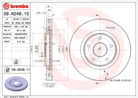 BREMBO 09N24811 - DISCO DE FRENO