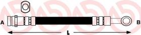 BREMBO T56059 - LATIGUILLO