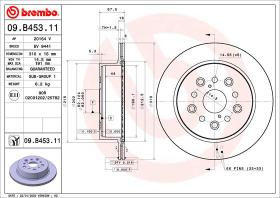 BREMBO 09B45311 - DISCO DE FRENO