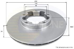 COMLINE ADC0286V - DISCO FRENO
