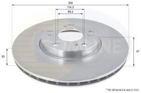 COMLINE ADC0541V - DISCO FRENO