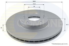 COMLINE ADC0552V - DISCO FRENO