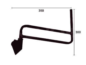 ALKAR 9403009 - REVERS.BRAZO,300X350MM