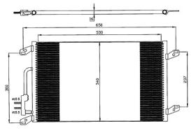 ACR 300153 - CONDENSADOR LANCIA LYBRA