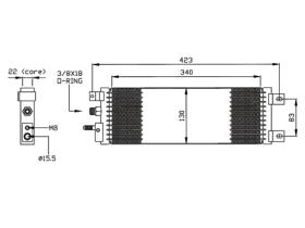 ACR 300574 - CONDENSADOR CHRYSLER VOYAGER II