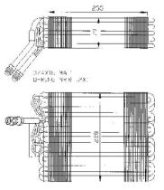 ACR 310111 - EVAPORADOR VW GOLF II