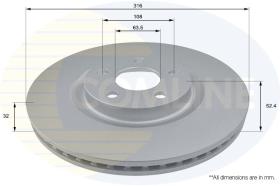 COMLINE ADC1289V - DISCO FRENO