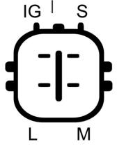 LUCAS LRA04561 - ALTERNADOR