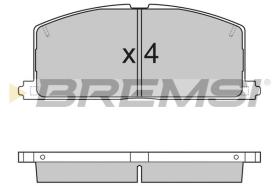 BREMSI BP2255 - B. PADS TOYOTA
