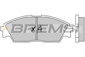 BREMSI BP2350 - B. PADS HONDA