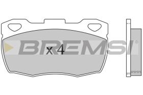 BREMSI BP2401 - B. PADS LAND ROVER