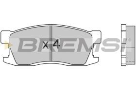 BREMSI BP2407 - B. PADS HONDA