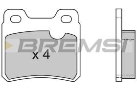BREMSI BP2418 - B. PADS OPEL