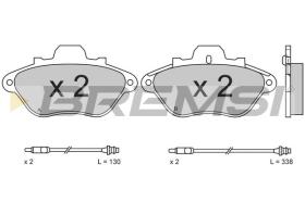 BREMSI BP2430 - B. PADS CITROEN