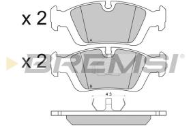 BREMSI BP2432 - B. PADS BMW, WIESMANN