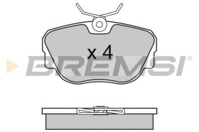 BREMSI BP2451 - B. PADS BMW, LAND ROVER