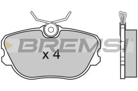 BREMSI BP2452 - B. PADS VOLVO