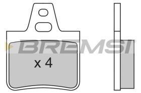 BREMSI BP2455 - B. PADS CITROEN