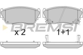 BREMSI BP2511 - B. PADS NISSAN