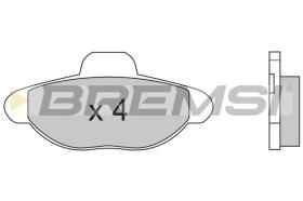 BREMSI BP2552 - B. PADS FIAT, LANCIA