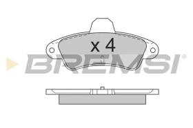 BREMSI BP2562 - B. PADS FORD