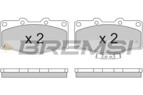 BREMSI BP2618 - B. PADS TOYOTA