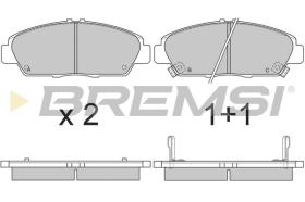 BREMSI BP2621 - B. PADS ROVER, HONDA