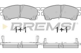BREMSI BP2622 - B. PADS LEXUS, FORD USA, MAZDA