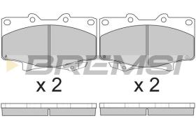 BREMSI BP2623 - B. PADS TOYOTA, VW