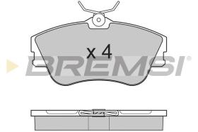 BREMSI BP2625 - B. PADS VW