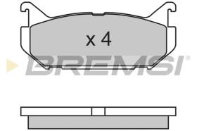BREMSI BP2632 - B. PADS MAZDA, FORD USA