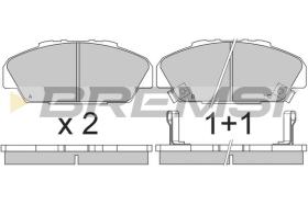 BREMSI BP2648 - B. PADS HONDA