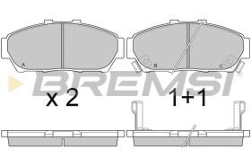 BREMSI BP2736 - B. PADS HONDA