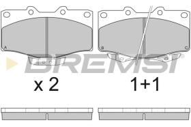 BREMSI BP2748 - B. PADS TOYOTA