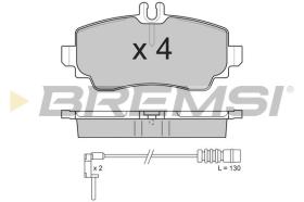 BREMSI BP2763 - B. PADS MERCEDES-BENZ
