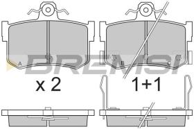 BREMSI BP2818 - B. PADS ROVER, MG