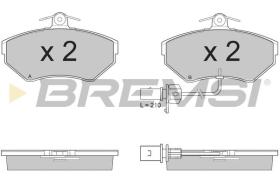 BREMSI BP2935 - B. PADS VW, AUDI, SEAT