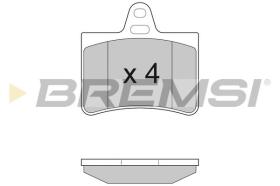 BREMSI BP2938 - B. PADS CITROEN