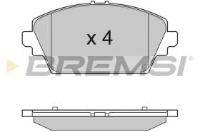 BREMSI BP2945 - B. PADS NISSAN