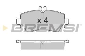 BREMSI BP3015 - B. PADS MERCEDES-BENZ