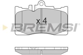 BREMSI BP3021 - B. PADS LEXUS