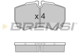 BREMSI BP3025 - B. PADS IVECO