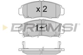 BREMSI BP3083 - B. PADS HONDA