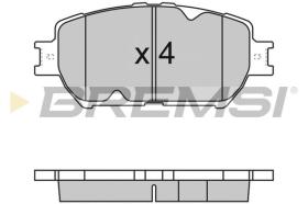 BREMSI BP3126 - B. PADS TOYOTA, LEXUS